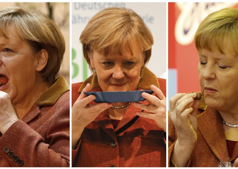 Angela Merkel hvali se mesnom štrucom