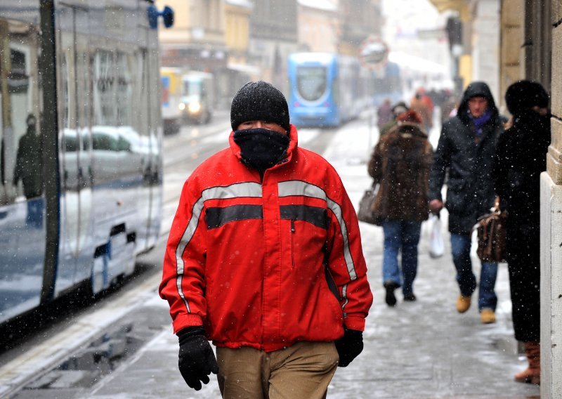 DHMZ: Sutra prijeti velika opasnost od hladnog vala u tri područja Hrvatske