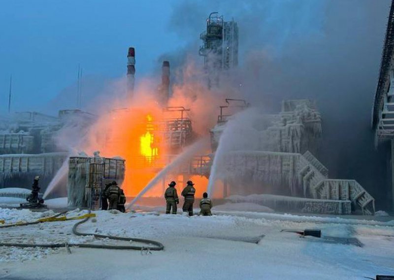 Kremlj optužio Ukrajinu za napad na plinski terminal kod Sankt Peterburga