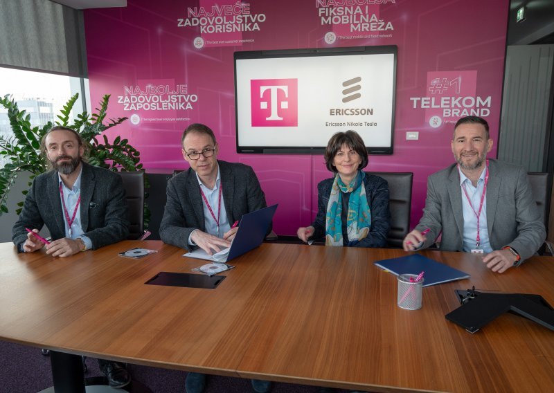 Hrvatski Telekom i Ericsson Nikola Tesla nastavljaju suradnju u području 5G radijske mreže