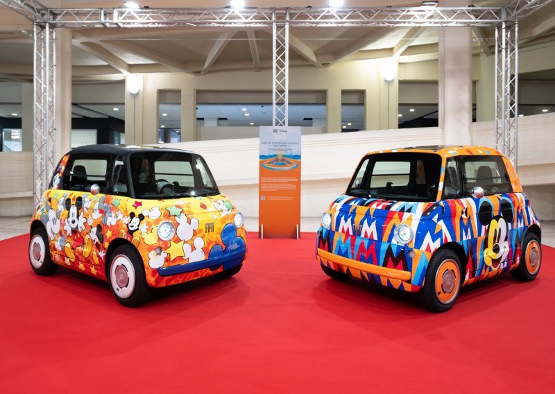 Posveta 100. obljetnici Disneyja: Pogledajte ove unikatne Mickey Mouse Fiat Topoline