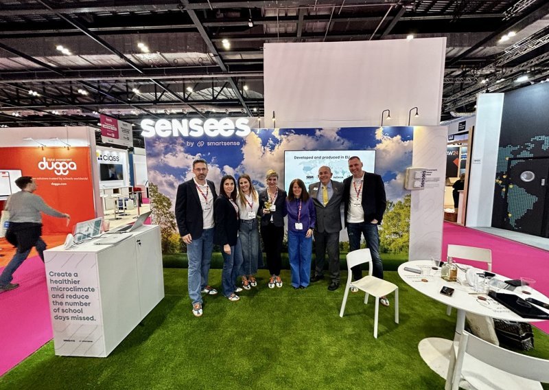 Hrvatska tvrtka Smart Sense s Bett EdTech sajma u Londonu vraća se s vrijednom nagradom