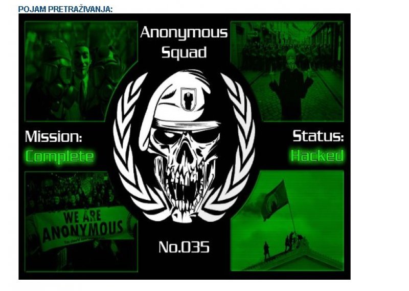 Anonymousi poslali poruku hrvatskom narodu