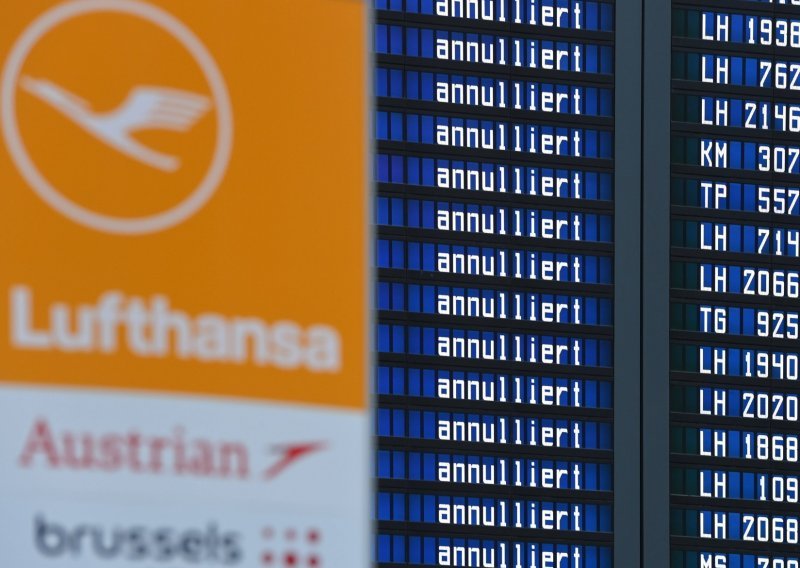 Lufthansa ide u štrajk, otkazuje se velik broj letova