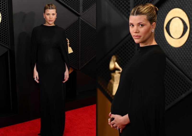 Ikona tihog luksuza blista u trudnoći: Na dodjeli Grammyja servirala crnu eleganciju