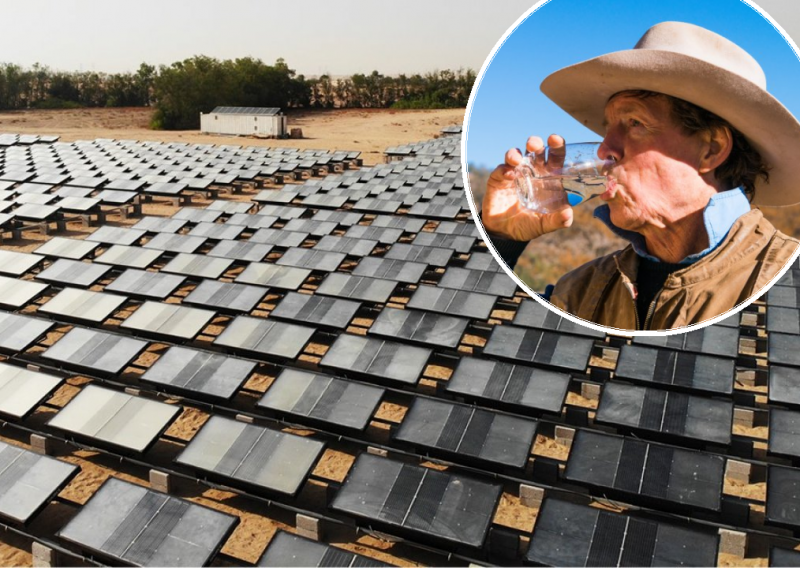 Totalno drugačiji solarni paneli: Ne proizvode električnu energiju, već - vodu!