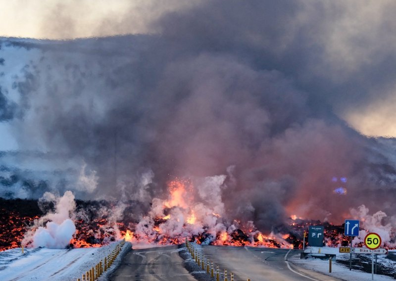 Najnovija erupcija vulkana na Islandu oštetila ceste i cijevi, stanovnici bez tople vode