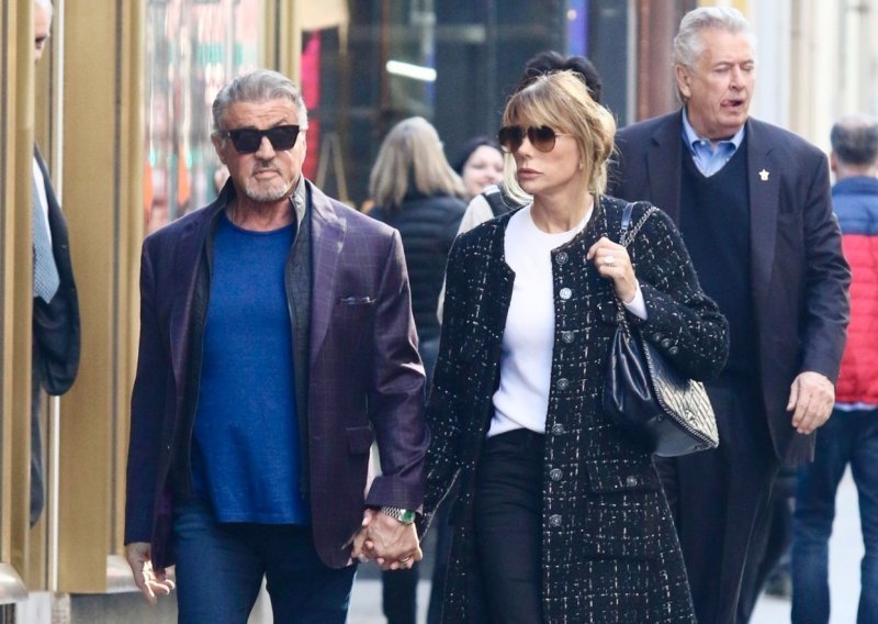 Umjesto razvoda ljubavi su dali drugu šansu: Sylvester Stallone ne ispušta ruku svoje lijepe supruge