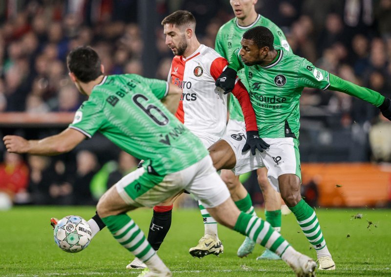 Luka Ivanušec asistirao za pobjedu Feyenoorda u gradskom derbiju