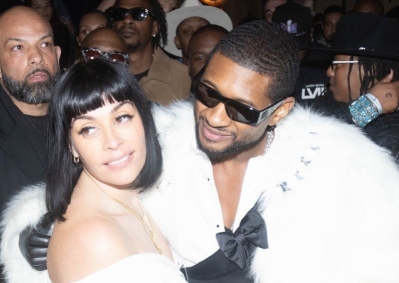 Nakon što je nastupio na Super Bowlu, Usher požurio na vlastitu svadbu