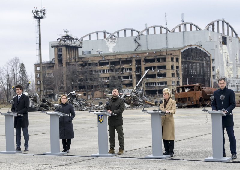 Četvero zapadnih vođa iz solidarnosti danas u Kijevu