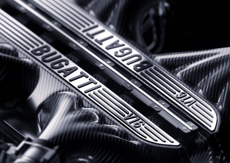 Sada i službeno: Bugatti uvodi V16 hibridni pogon umjesto klasičnog W16 motora