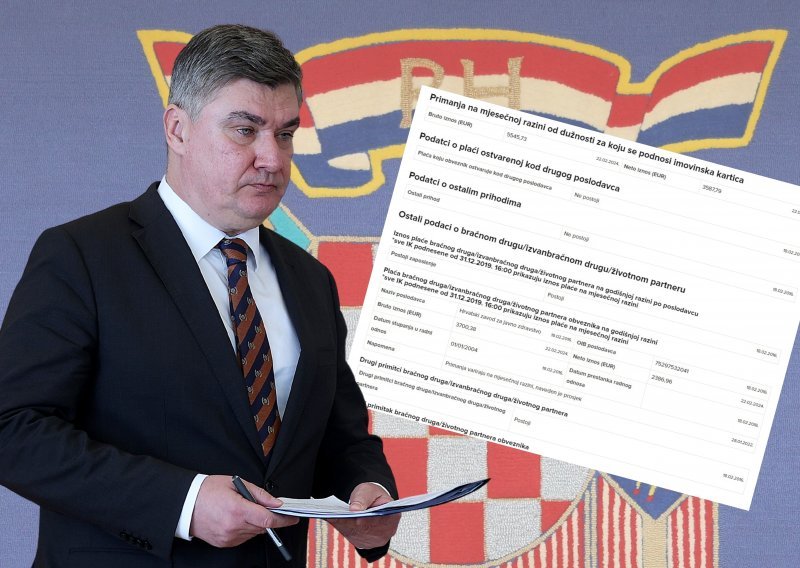 Milanović izmijenio svoju imovinsku karticu, pogledajte što je novo