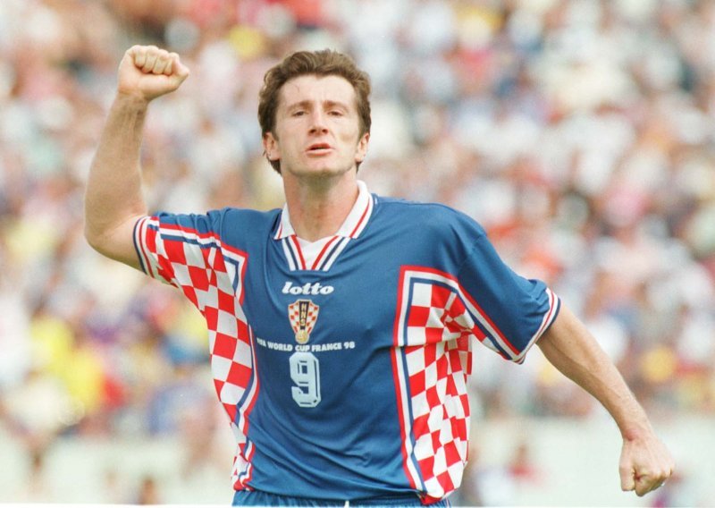 DAVOR ŠUKER, Euro '96; Hrvatska-Njemačka