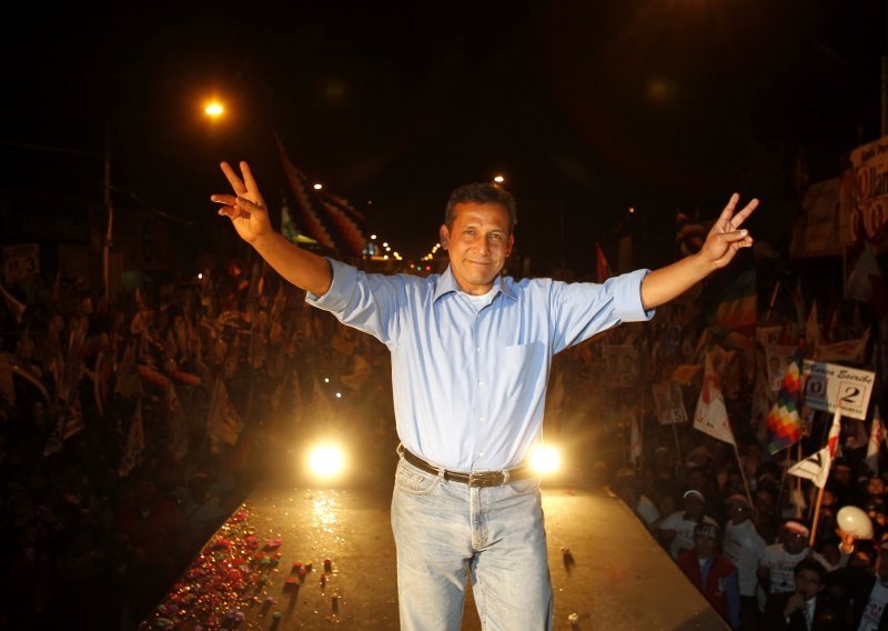Humala vodi na predsjedničkim izborima