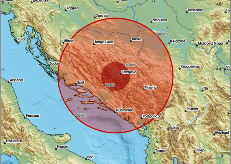 Potres zatresao BiH kod Stolca