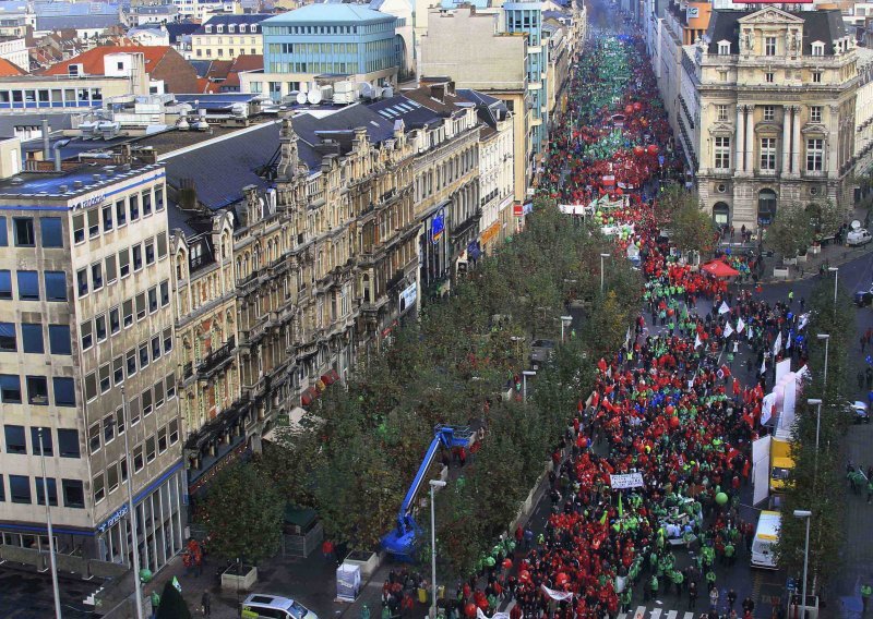 I Bruxelles okupiran zbog mjera štednje!