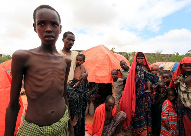 Od gladi u Somaliji umrijet će deseci tisuća ljudi