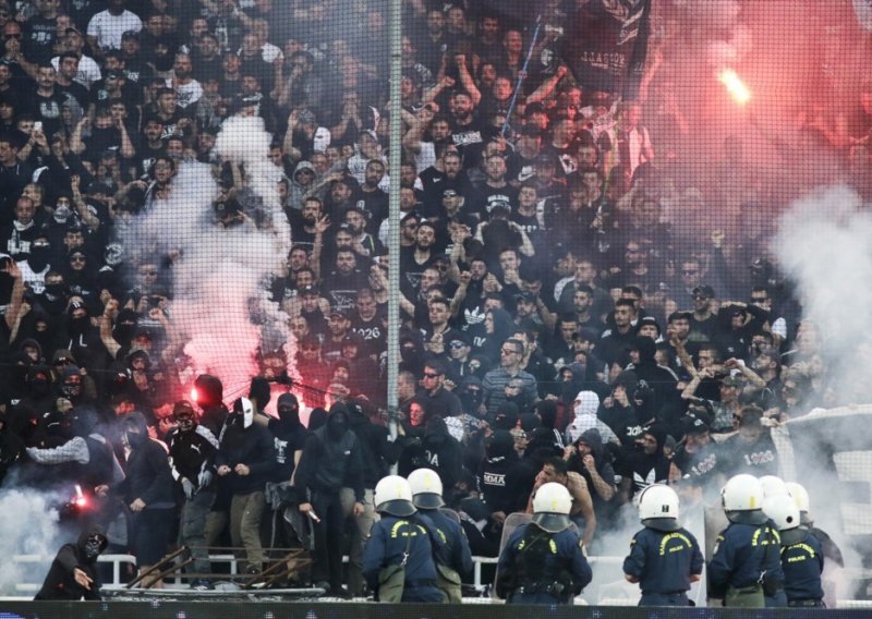 Grčka policija uhićuje sumnjive osobe uoči utakmice s Dinamom, PAOK upozorava navijače