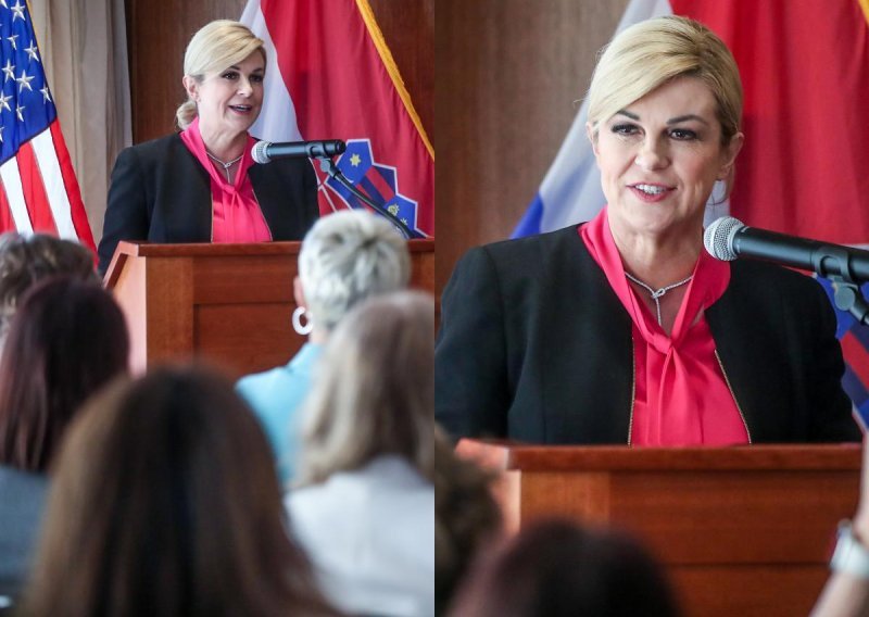 Kolinda Grabar Kitarović godinama je vjerna omiljenom modnom klasiku koji rado nosi