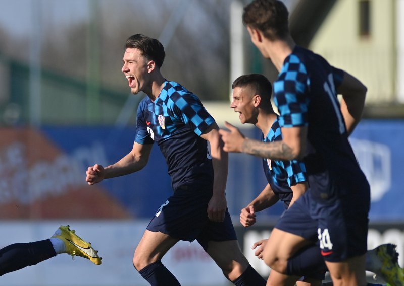 Kvalifikacije za U-19 EURO, Hrvatska - Njemačka 2:1, 20.3.2024., video sažetak