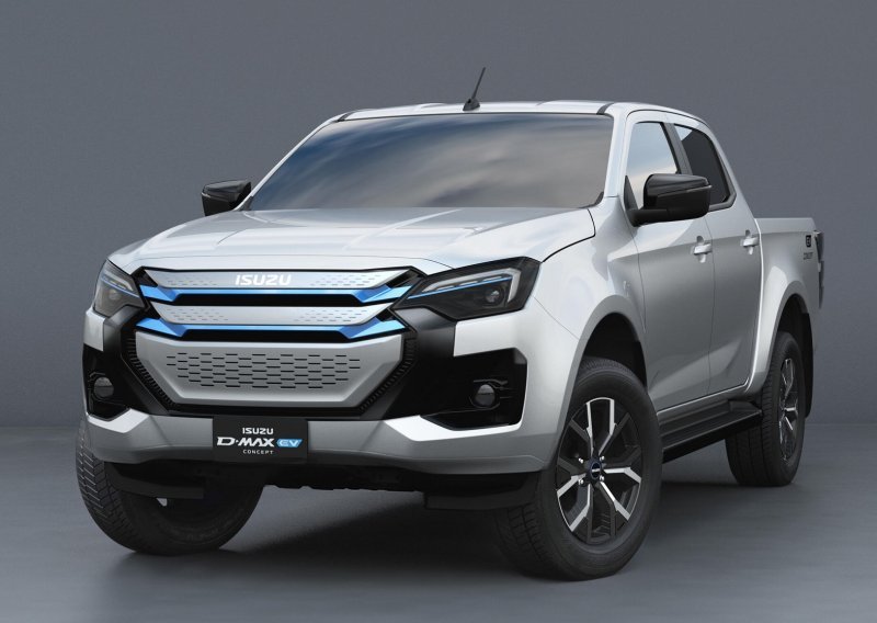 Isuzu najavio novi D-Max: Ovaj pick-up će biti potpuno na struju, evo i prvih skica