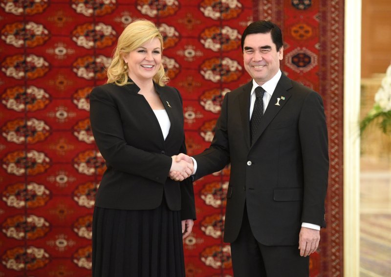 Grabar-Kitarović u radnom posjetu Turkmenistanu