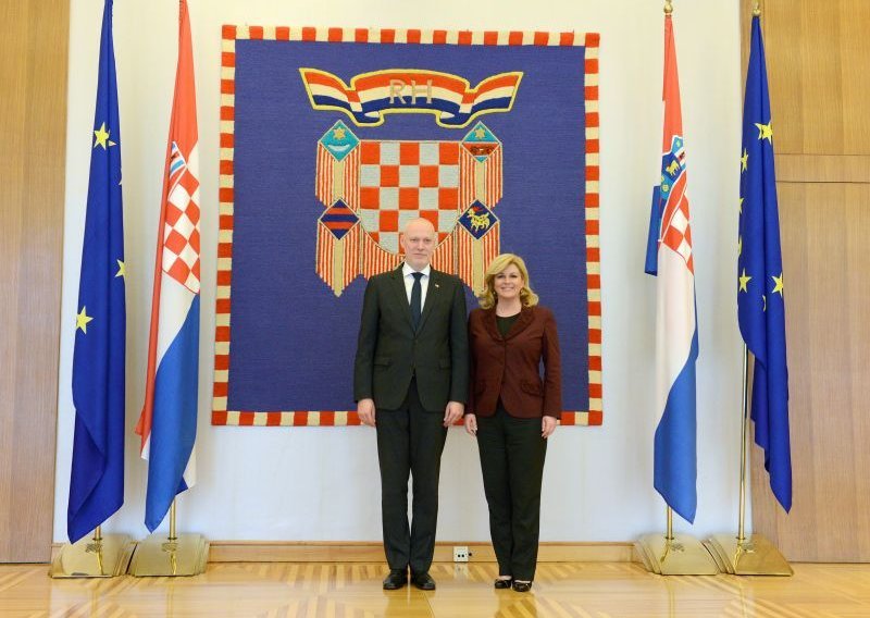 Predsjednica se nada uklanjanju slovenske žice s granice