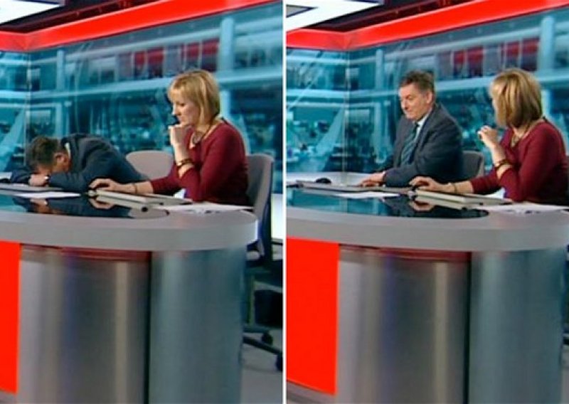 Voditelj BBC-a 'ubio oko' pred kamerama