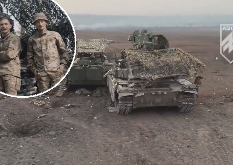 VIDEO: Pogledajte kako su Ukrajinci ukrali ruski tenk i odvezli se njime s bojišta