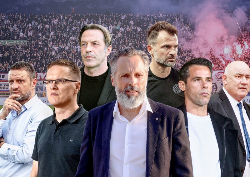 Ovo su svi treneri Hajduka kojima je šef bio Lukša Jakobušić; lista je duga i čudna