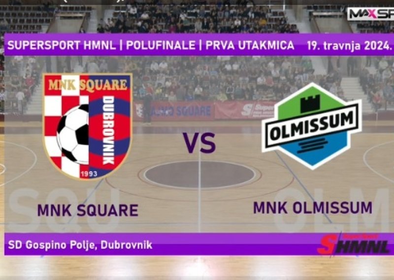 1. HMNL, 1. utakmica polufinala, Square - Olmissum 4:3, 19.4.2024., video sažetak