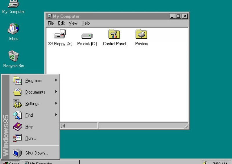 Pere vas nostalgija? Vratite se na Windows 95!