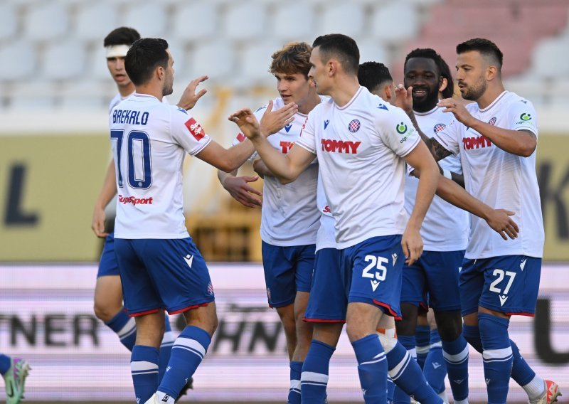 Hajduk pregazio Rudeš na praznom Poljudu! Pogledajte golove