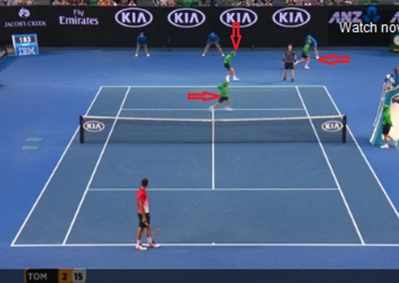 Komična situacija na Australian Openu: Moja, moja, moja...
