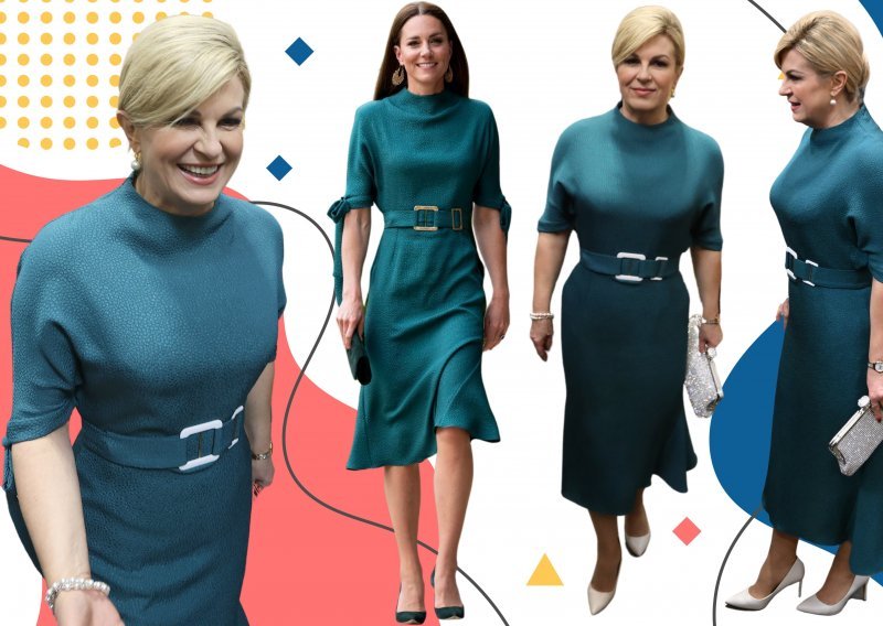 Kolinda totalno iskopirala stil Kate Middleton, ipak teško da bi joj princeza odobrila ovu torbicu i cipele