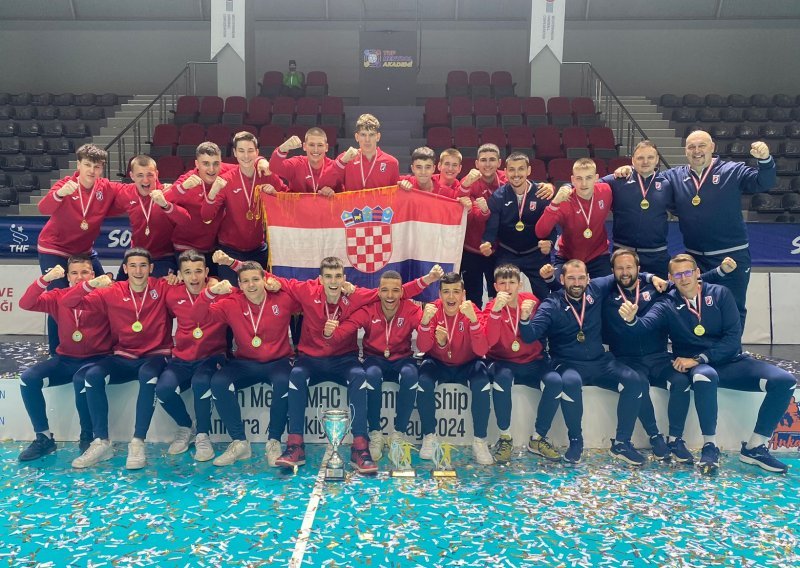 Mladi hrvatski rukometaši napravili čudo; osvojili zlato, a Pitt je izabran za MVP-ja