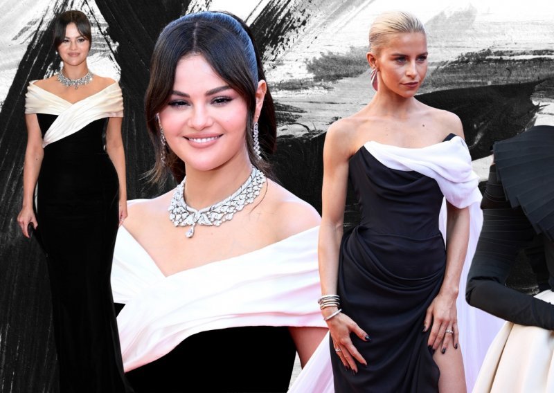 Crno-bijele haljine dominiraju u Cannesu, a najljepšu ima ona