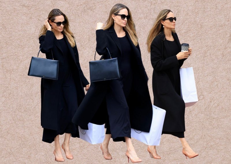 Angelina Jolie i da hoće ne može izgledati loše, a od ovih cipela i torbe ne odustaje već godinama