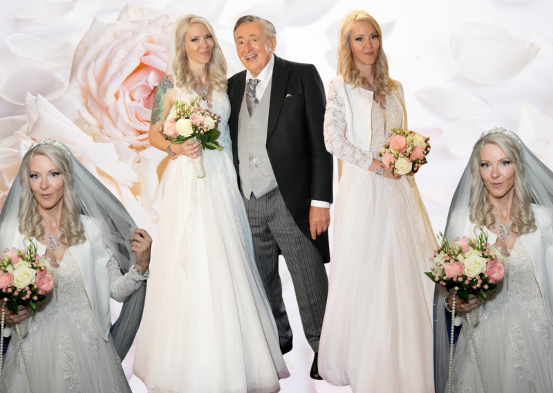 Za 49 godina starijeg multimilijardera udala se u čarobnoj vjenčanici efektnog dodatka