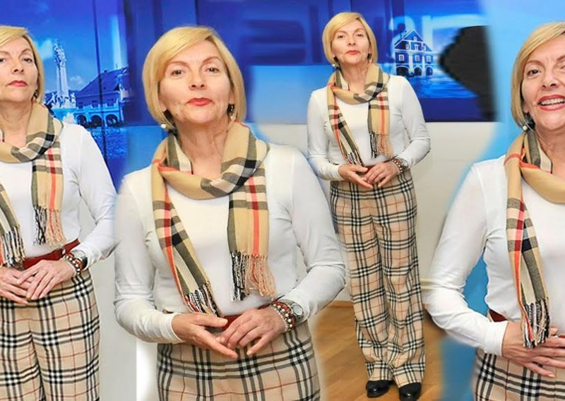 Hlače Katje Kušec pokrivaju i dio parketa