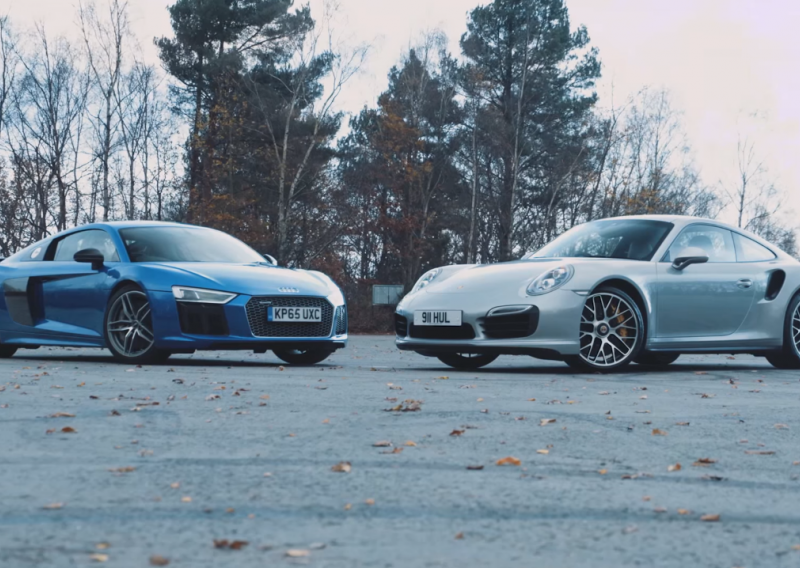 Može li Audijev R8 V10 Plus pobijediti Porsche 911 Turbo?