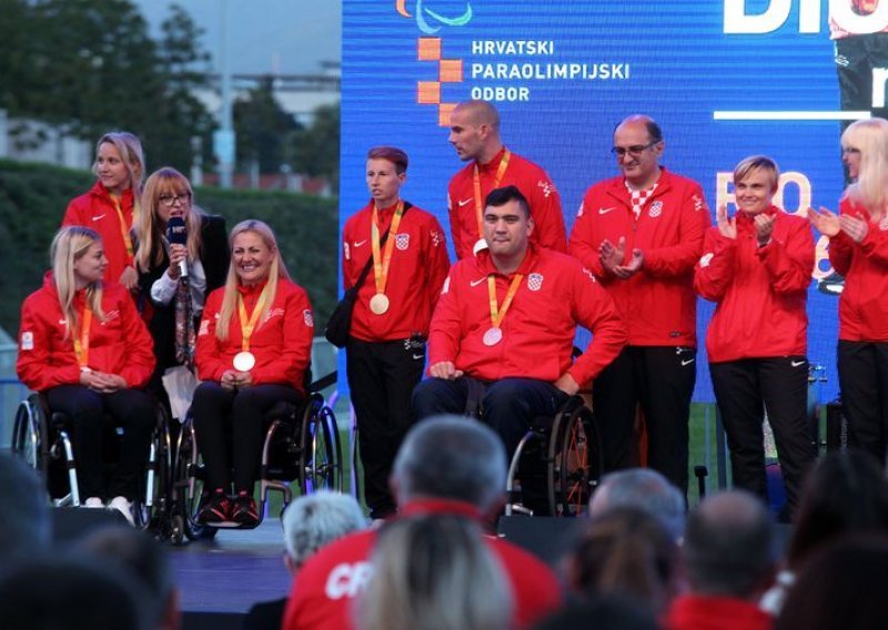Paraolimpijci dočekani u Zagrebu: Hvala vam na svemu!