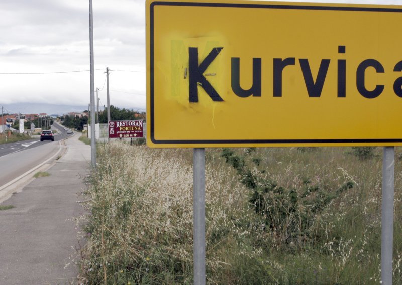 Mjesto Murvica preko noći postalo Kurvica