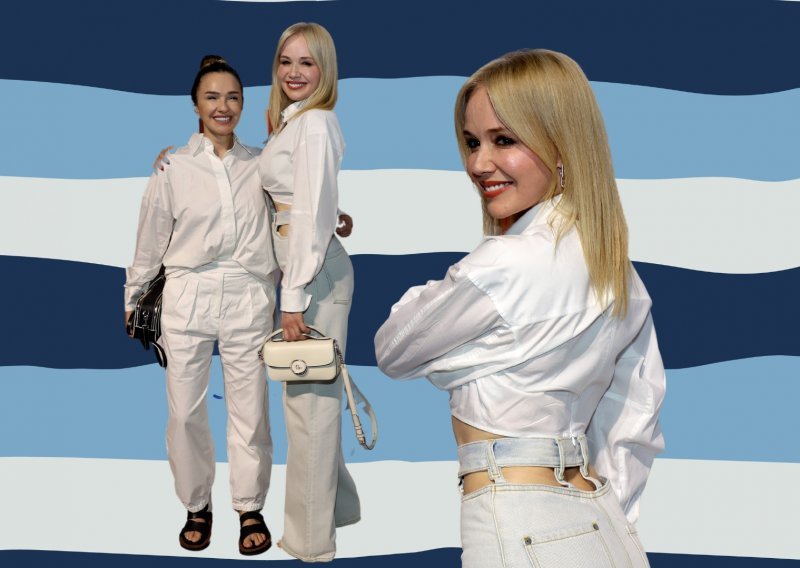 Uživala na Melodijama Jadrana: Jelena Rozga plijenila pozornost u bijelom