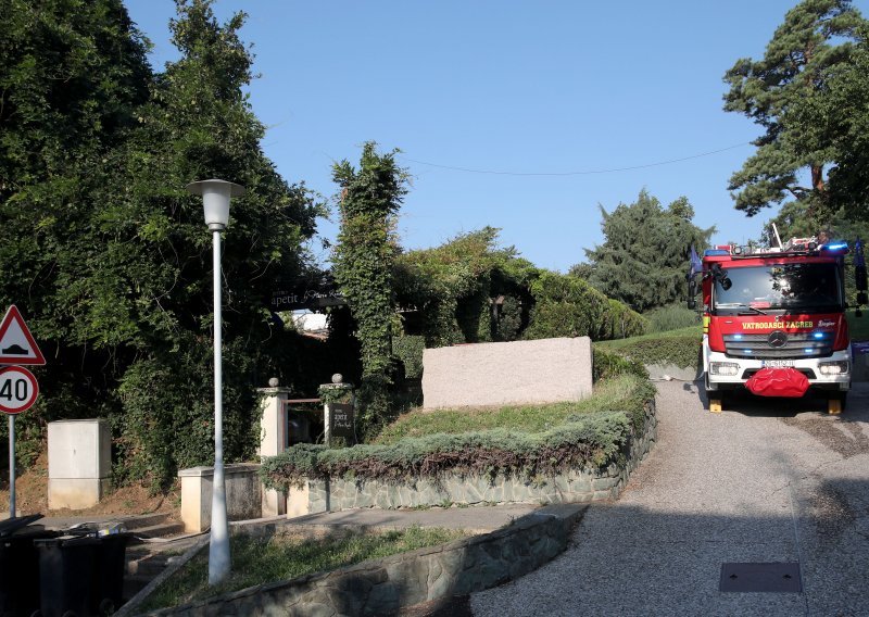 Požar u popularnom restoranu u Zagrebu, vatrogasci još na terenu: 'Skroz je izgorio'