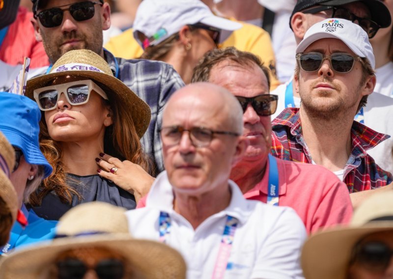 Ryan Gosling i Eva Mendes također uživaju na Olimpijskim igrama