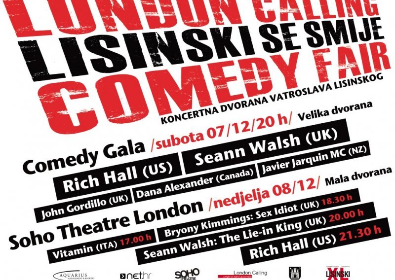 Najtraženiji londonski komičarski program gostuje u Zagrebu