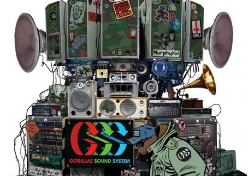 Audio-vizualni spektakl Gorillaz Sound System na INmusicu!