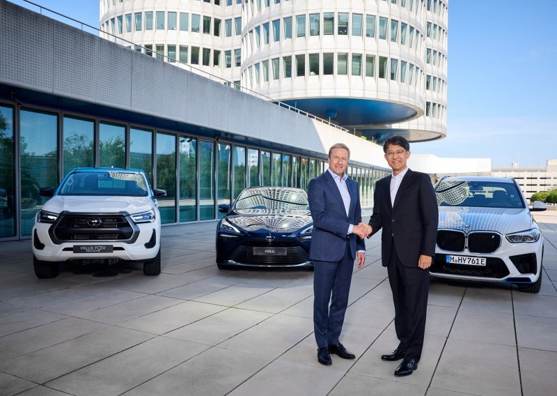 Toyota i BMW jačaju suradnju s ciljem promicanja vodikove tehnologije